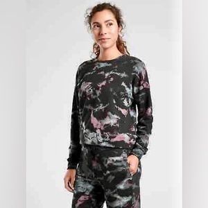 Athleta Balance Pullover Marine Black - Extra Small XS